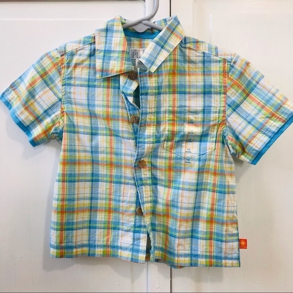 2/$25 THE CHILDREN’S PLACE Plaid Two Piece Set Size 12 Months - Picture 2 of 7